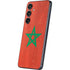Morocco Flag Distressed Galaxy S25 Plus Skin